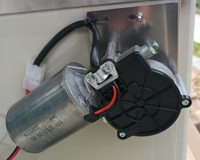 Drive motor and gearbox